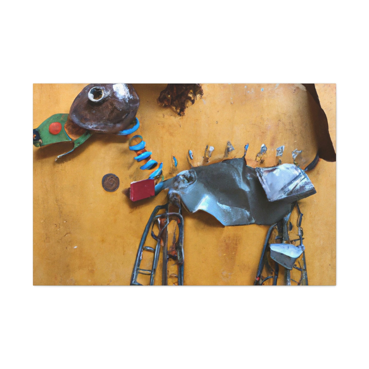 "Creative Critters: Crafting a Sculpture of Your Favorite Animal with Found Objects" - The Alien Canva