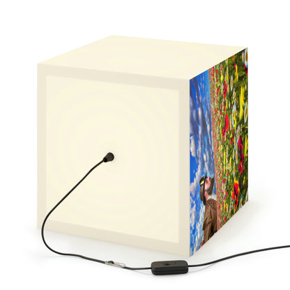 "A Blissful Tour of Floral Splendor" - The Alien Light Cube Lamp