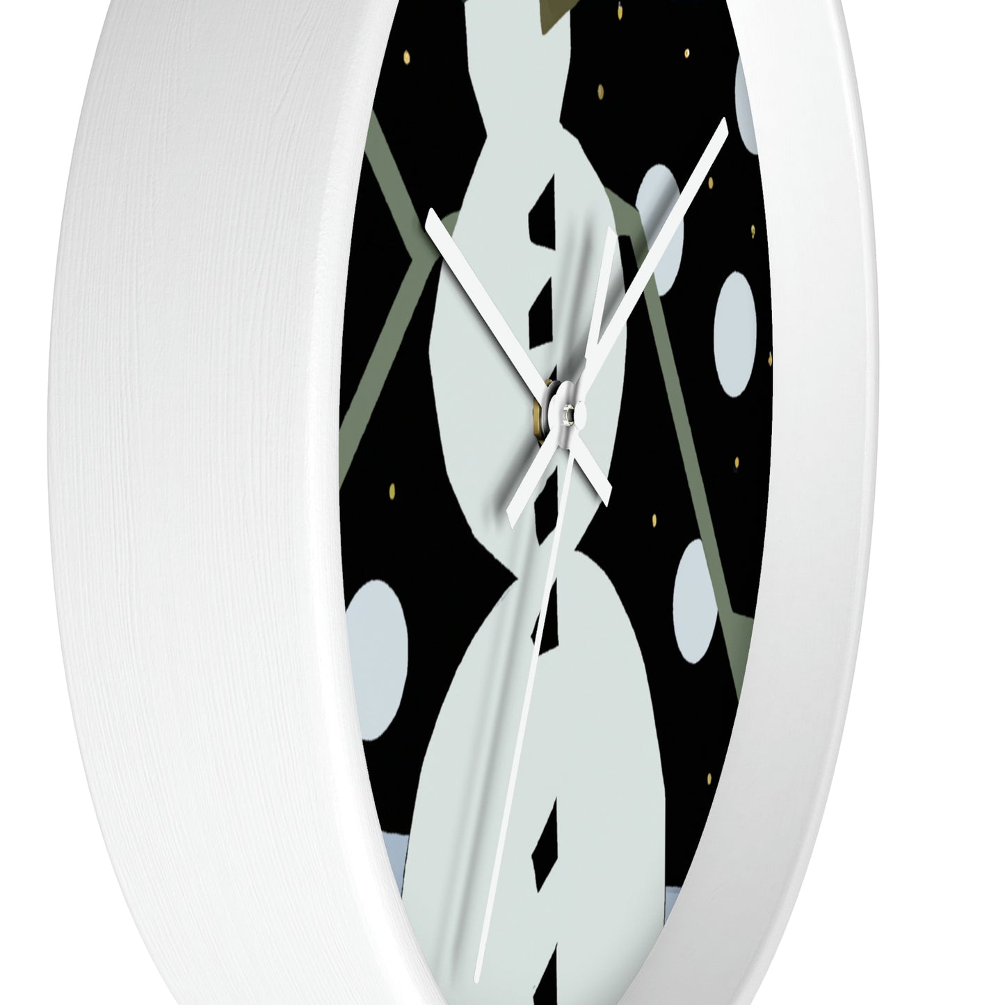 "A Winter Night's Wish" - The Alien Wall Clock