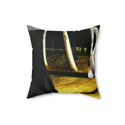 "Lost in the Darkness" - The Alien Square Pillow