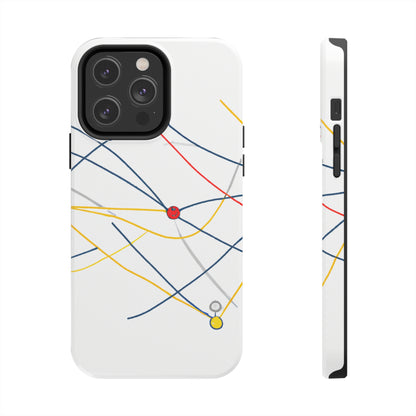 "Exploring the Dynamic Topology: Artful Visualization of a Network Structure." - The Alien Tough Phone Cases