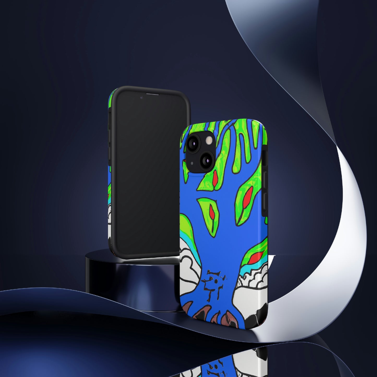 "The Cavernous Everglow" - The Alien Tough Phone Cases