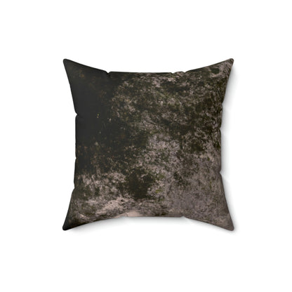 "Corner of Confidences" - Das Alien Square Pillow