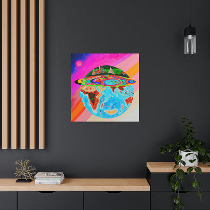 "Exploring the World Through Art" - Canvas