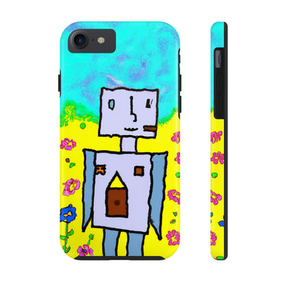 "Ein kleines Wunder in einem Blumenmeer" - Die Alien Tough Phone Cases