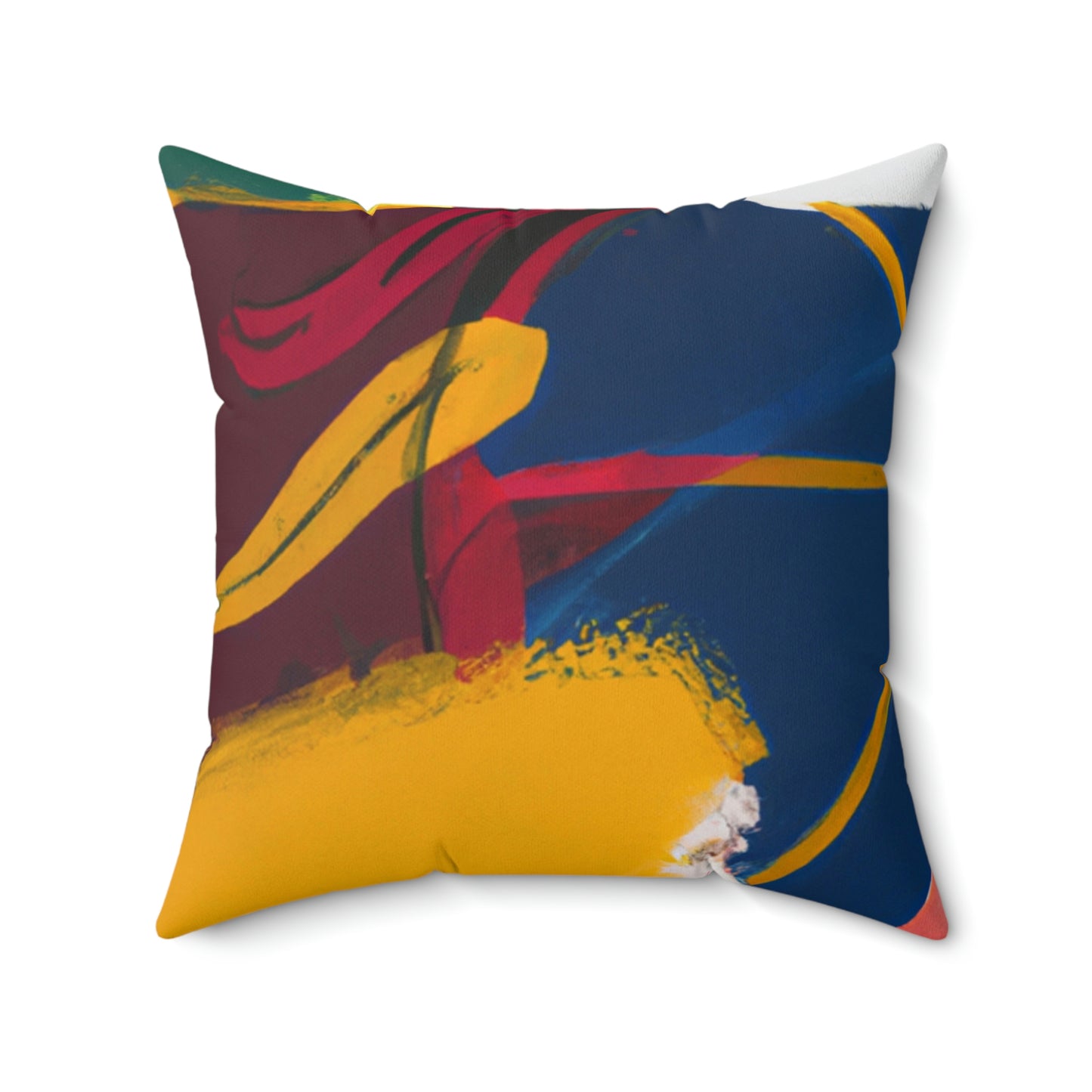 The Enchanted Amusement Park - The Alien Square Pillow