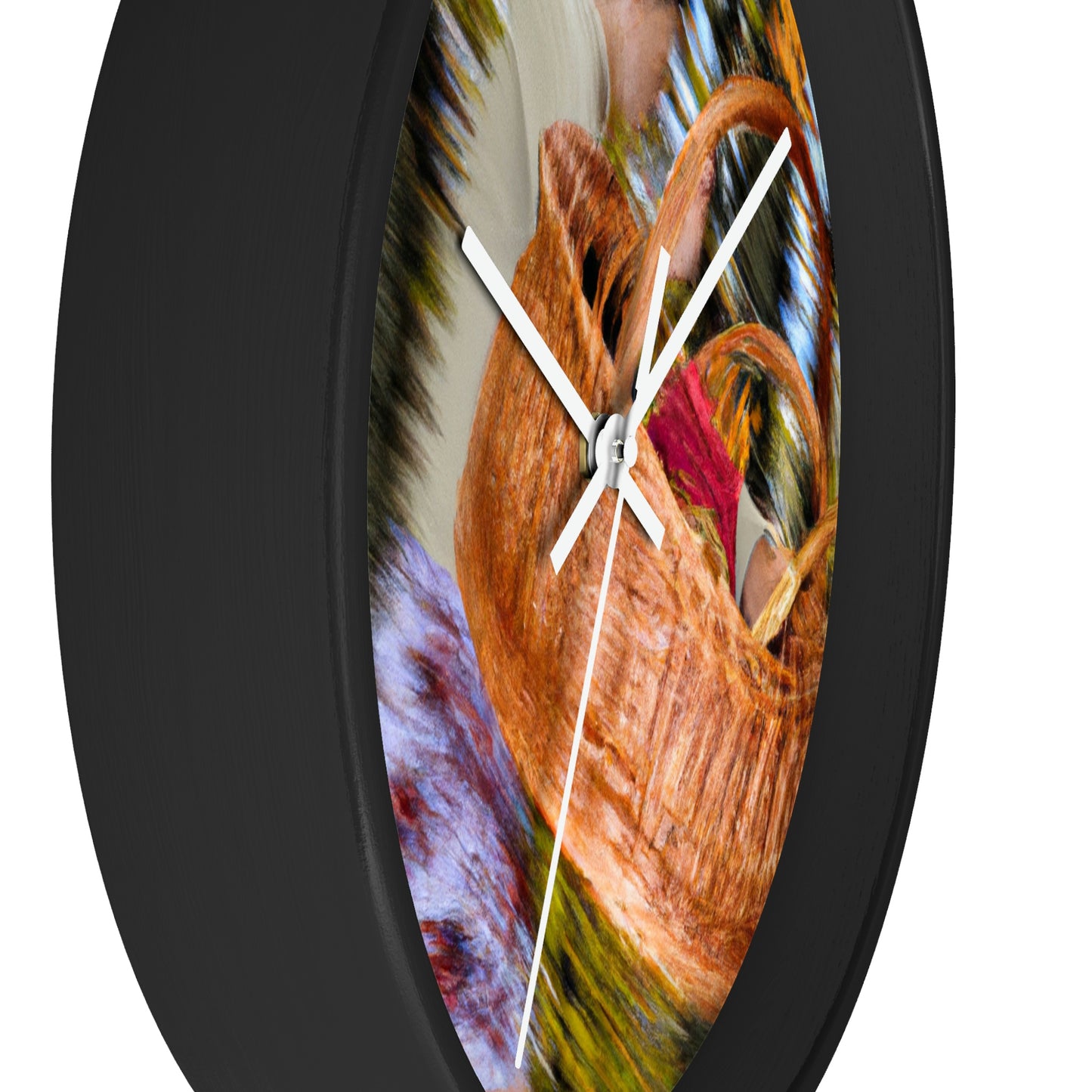 "Autumn Picnic in the Forest" - The Alien Wall Clock