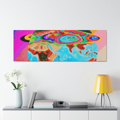 "Exploring the World Through Art" - Canvas