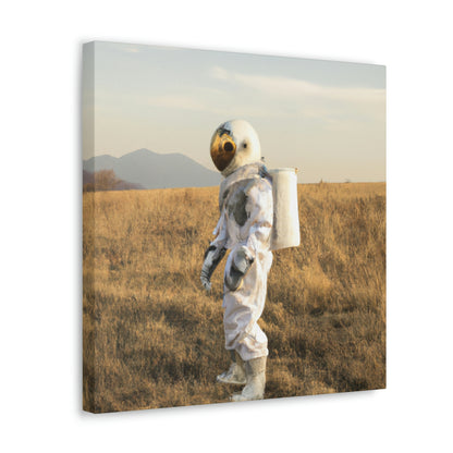 "A Stranded Astronaut's Journey Home" - The Alien Canva