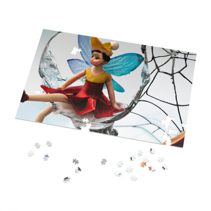 "Cursed Memories: The Broken Fairy's Plight" - The Alien Jigsaw Puzzle