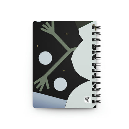 "El deseo de una noche de invierno" - The Alien Cuaderno encuadernado en espiral