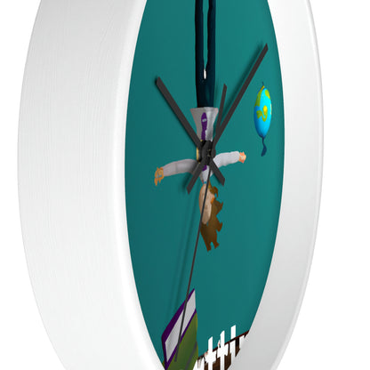 "Creating a World without Gravity" - The Alien Wall Clock