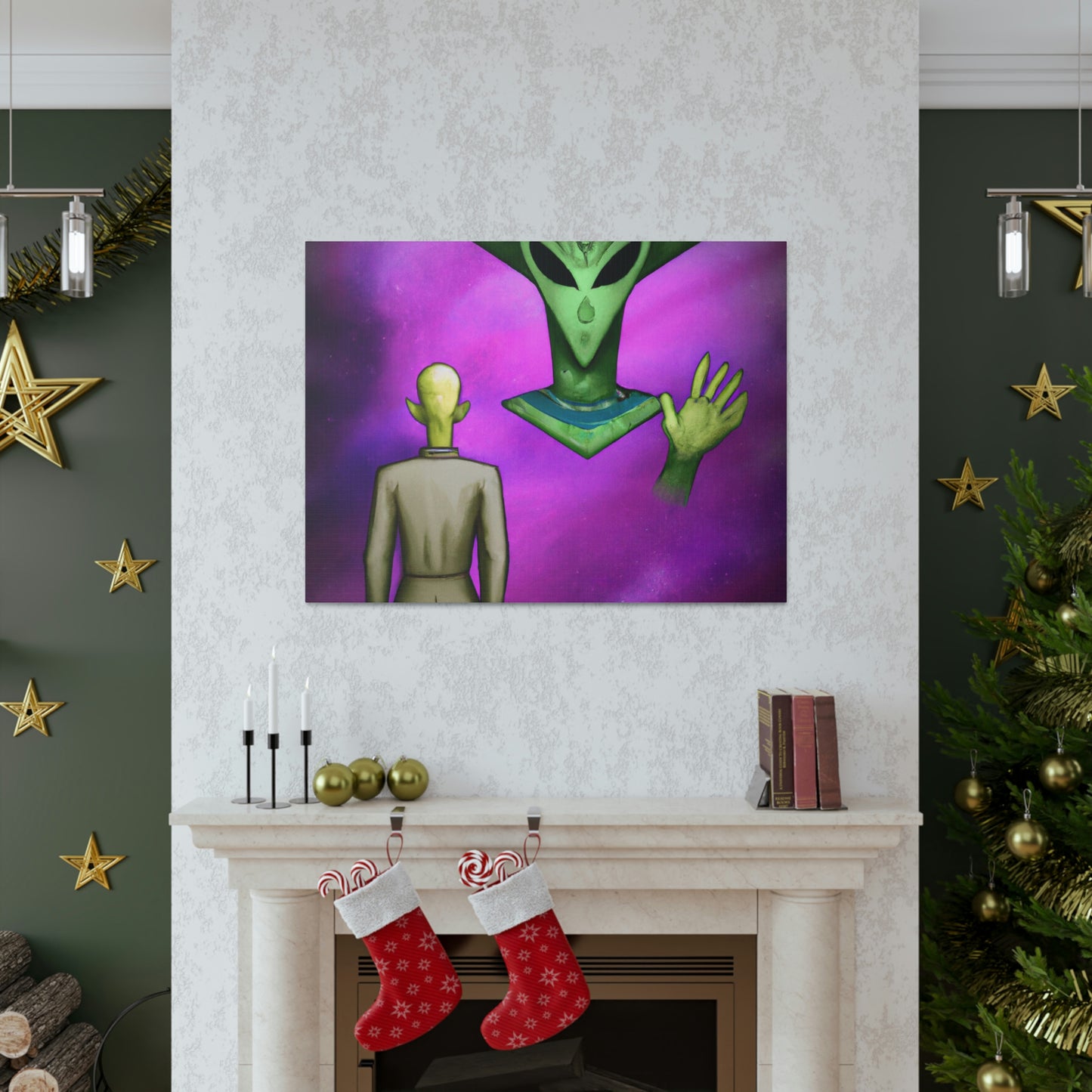 "Outsmarting the Alien Tyrant" - The Alien Canva