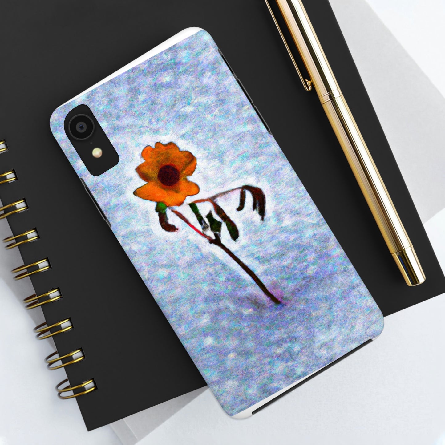 "Eine Blume, die sich weigert zu zittern" - Die Alien Tough Phone Cases