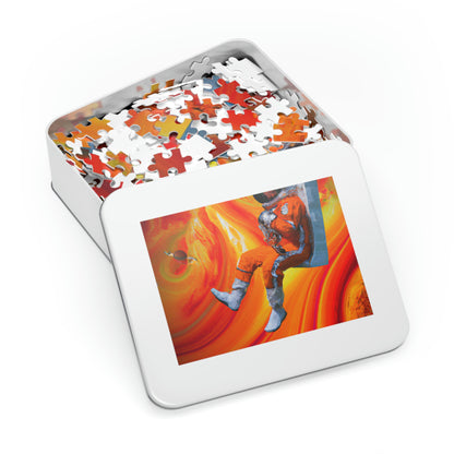 "Reise in die Burning Orange Galaxy" - Das Alien-Puzzle