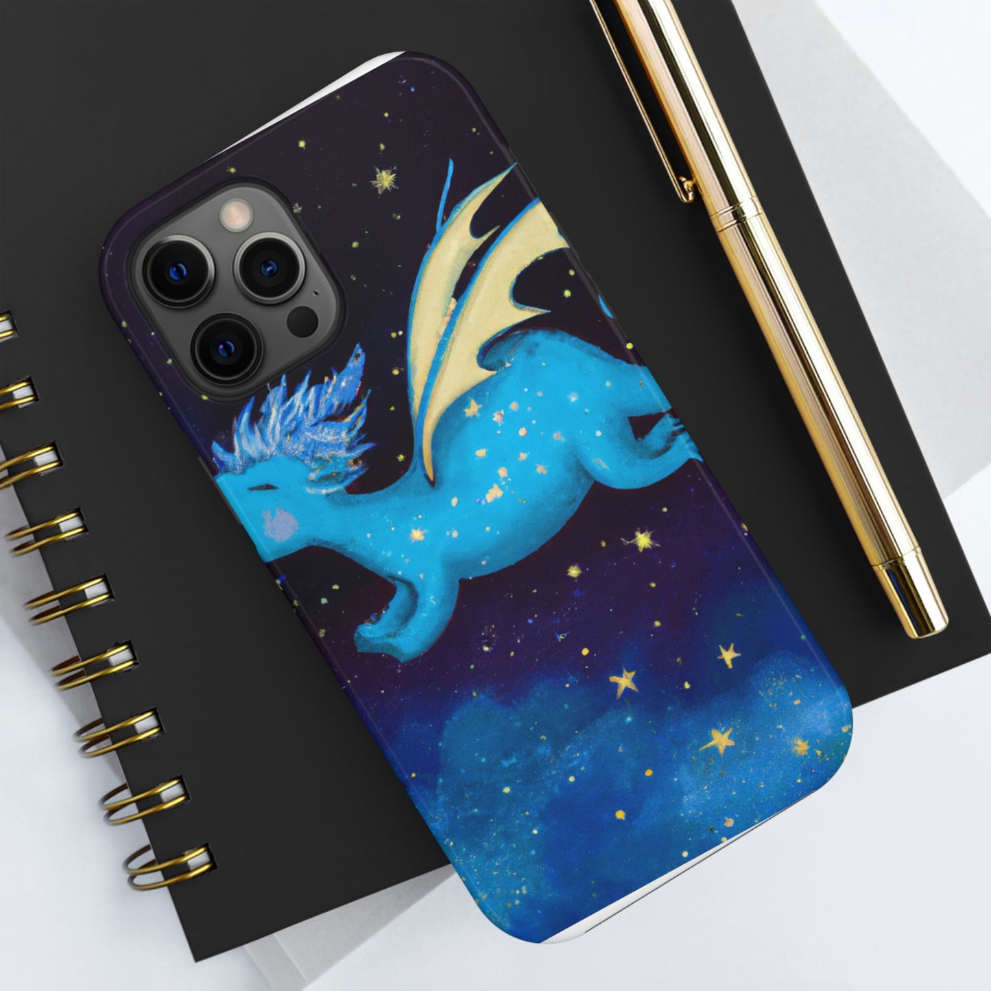 "Drifting Among the Stars: Die Geschichte eines Drachenbabys" - Die Alien Tough Phone Cases