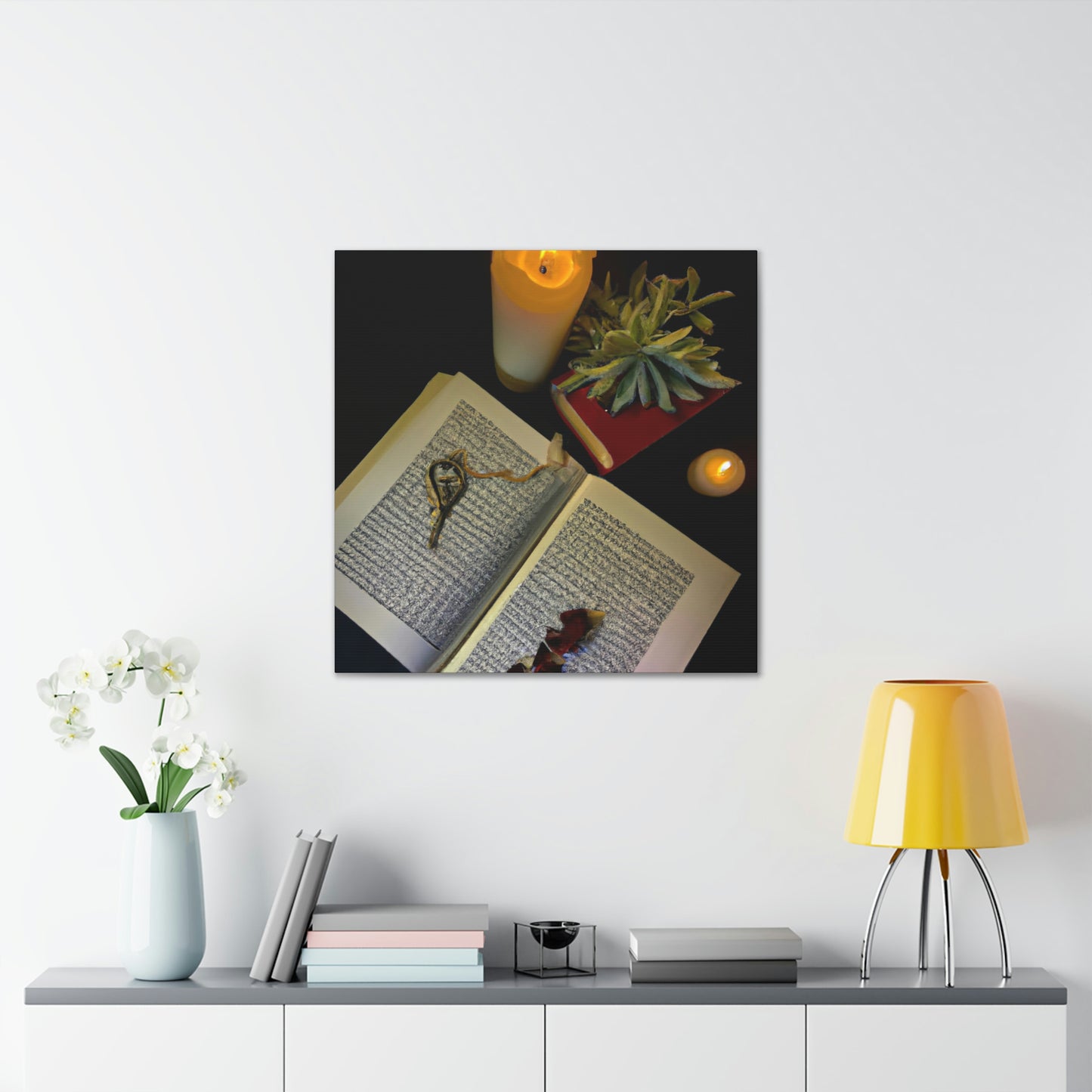 "Found Art: Exploring Classic Literature" - Canvas