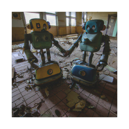 "The Battle for the Abandoned Hospital" - The Alien Canva