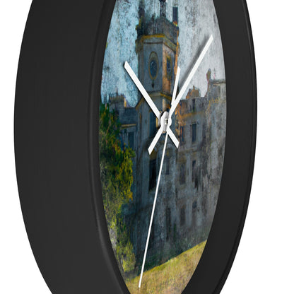 "The Forgotten Castle: A Faded Remembrance" - The Alien Wall Clock