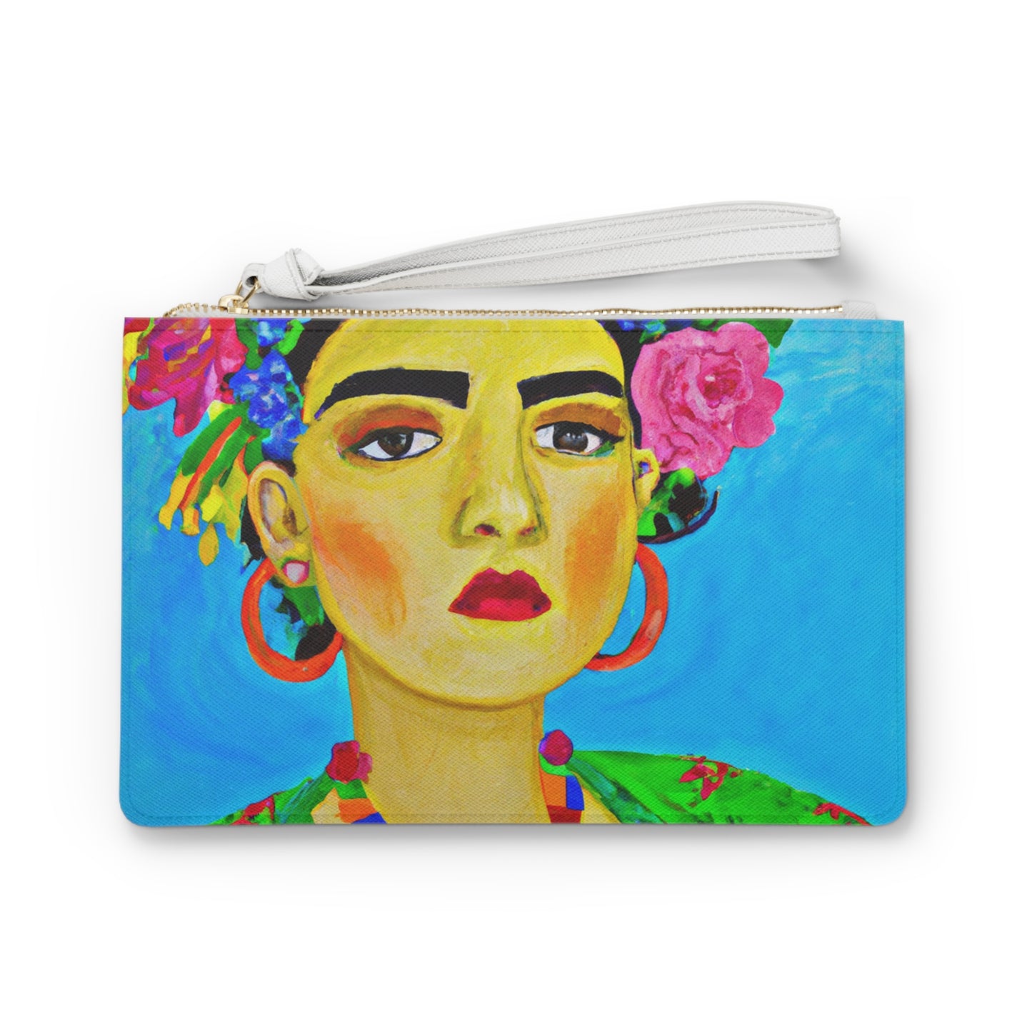 "Fierce and Free: Un tributo a las mujeres mexicanas inspirado en Frida Kahlo" - The Alien Clutch Bag