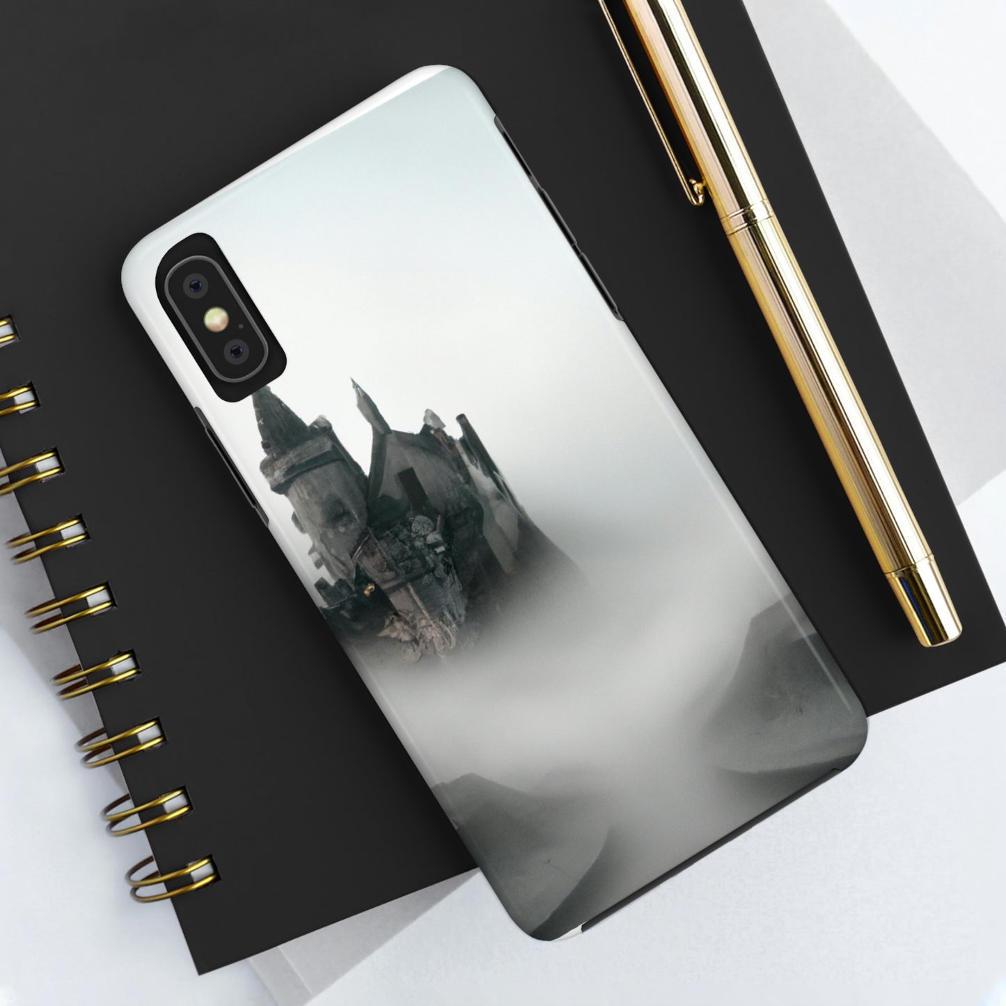 "Ghostly Citadel of the Mist" - The Alien Tough Phone Cases