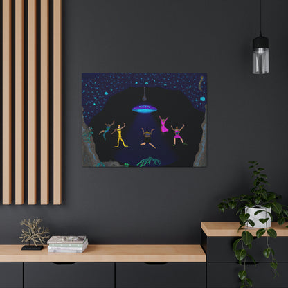 "Una fiesta submarina maravillosa" - The Alien Canva