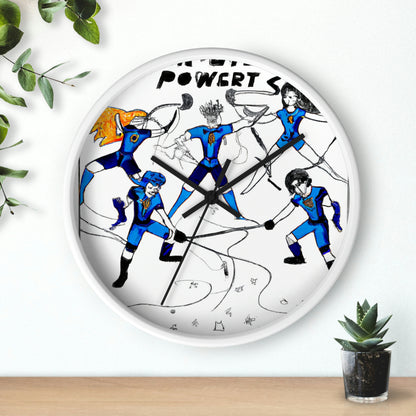 "Magical Throwdown: The Sports Team Challenge" - The Alien Wall Clock