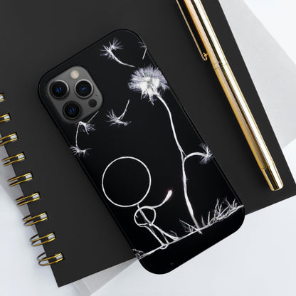 "A Dandelion Flicker in the Midnight Breeze" - The Alien Tough Phone Cases