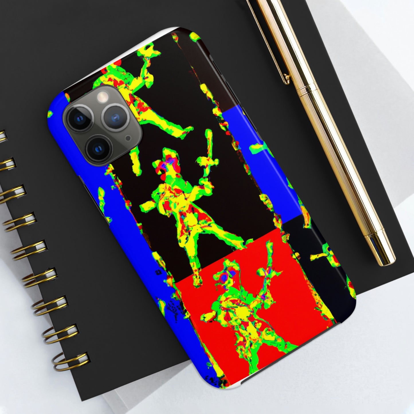 "Dancing with Fire and Steel." - The Alien Tough Phone Cases