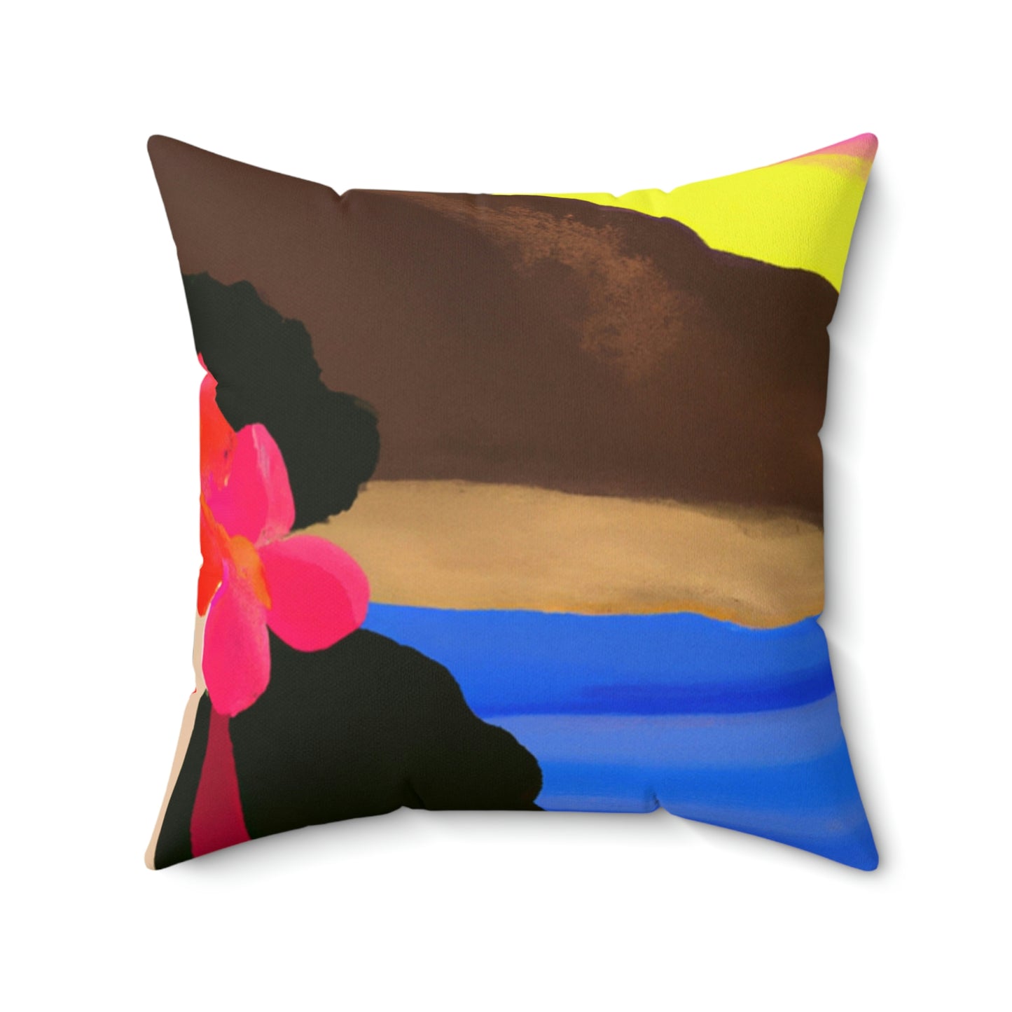 "Enchantment at Dusk" - The Alien Square Pillow