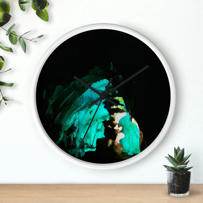 The Gleaming Relic of the Cave - The Alien Wall Clock