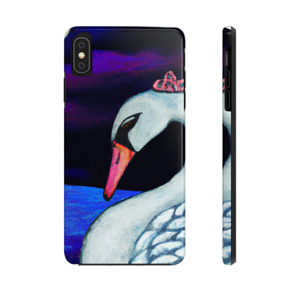 "A Swan's Lament: The Widwed Heavens" - Die Alien Tough Phone Cases