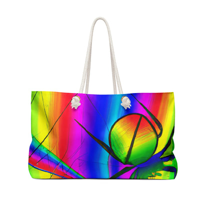 "A Spinnerette's Prismatic Web" - The Alien Weekender Bag