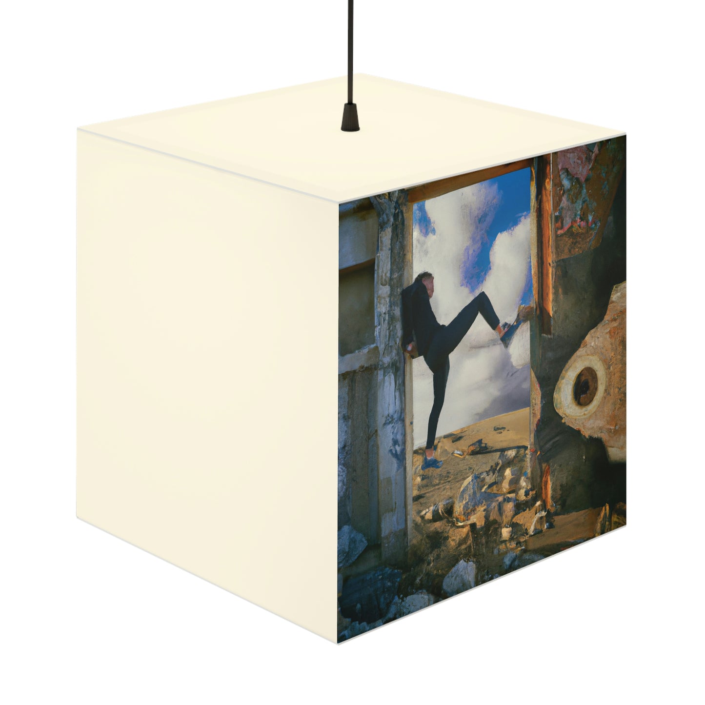 "A Journey Into Forgotten Relics" - The Alien Light Cube Lamp