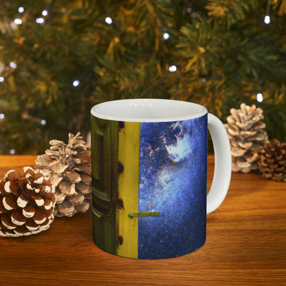 The Heavenly Threshold - The Alien Ceramic Mug 11 oz