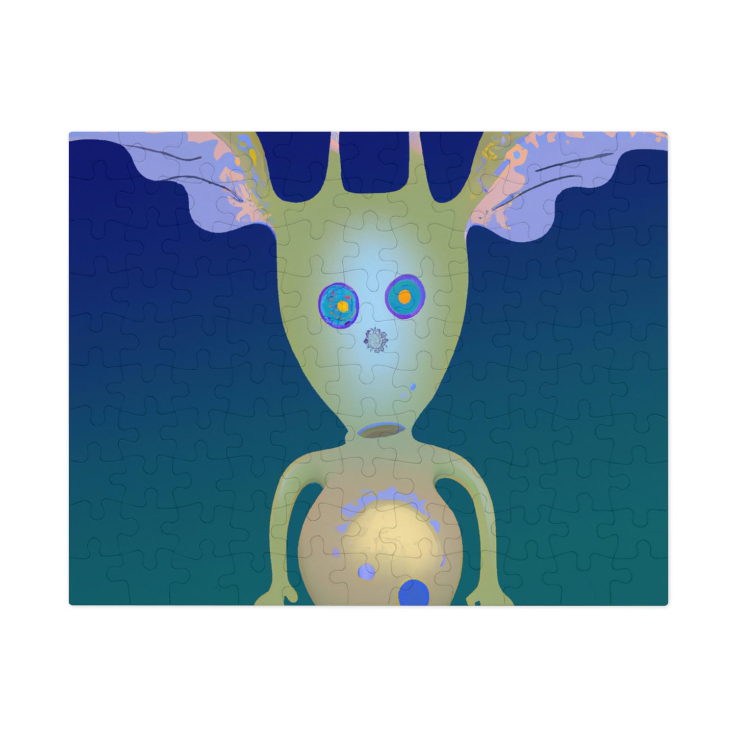 "Creating an Intergalactic Companion: Designing an Alien Pet for Kids" - The Alien Jigsaw Puzzle