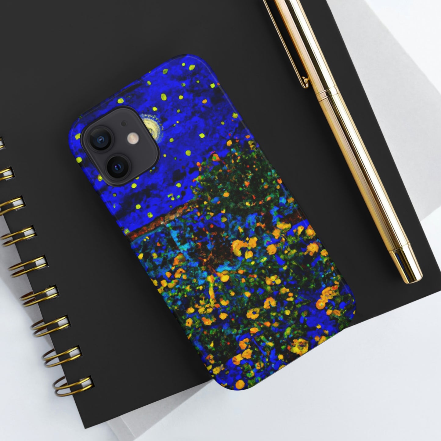 "A Midnight Celebration in Grandma's Garden" - The Alien Tough Phone Cases