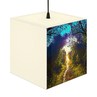 "A Beam of Light on a Forgotten Path" - The Alien Light Cube Lamp