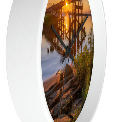 "Eternal Sunrise" - The Alien Wall Clock