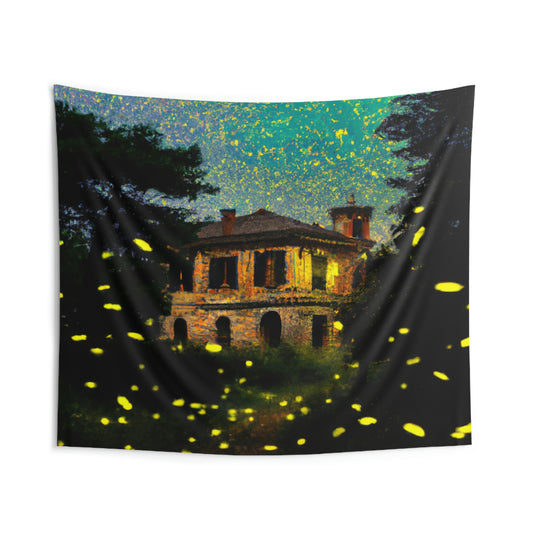 "A Shining Embrace of Fireflies" - The Alien Wall Tapestries