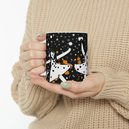 Twinkling Starlight Dance of the Fairies - The Alien Taza de cerámica 11 oz