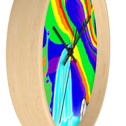 "Dancing Amongst the Splendor" - The Alien Wall Clock