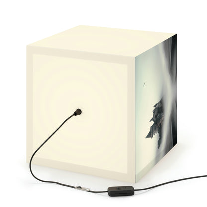 "Gespenstische Zitadelle des Nebels" - Die Alien Light Cube Lampe