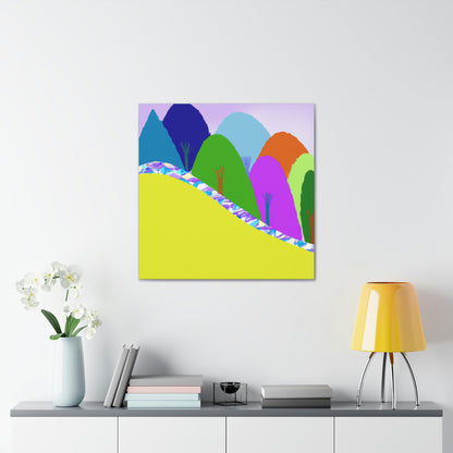 Mountain Optimism Artist - Canvas