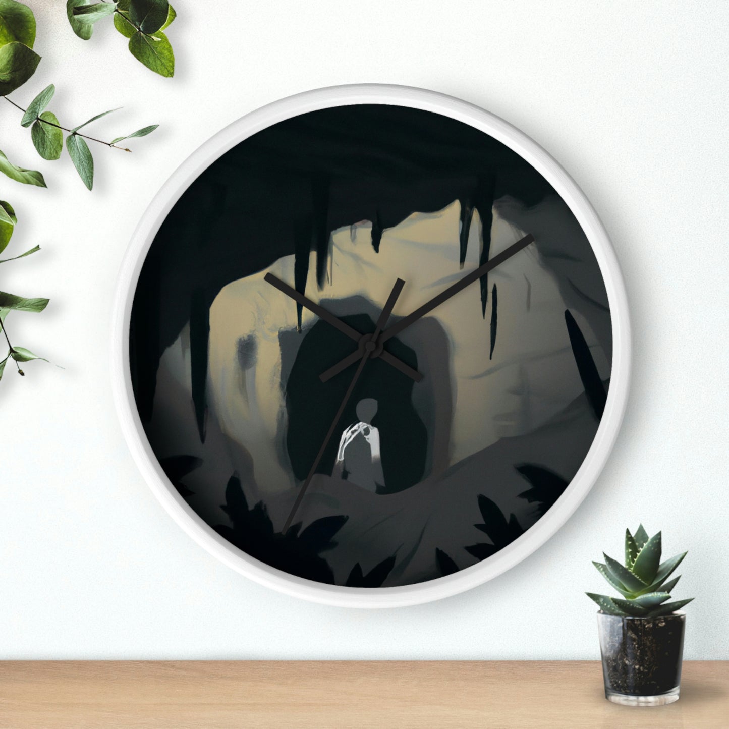 "Descending Into Terror" - The Alien Wall Clock