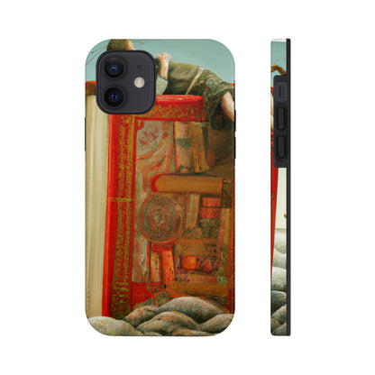 "Cradled by Knowledge" - Die Alien Tough Phone Cases