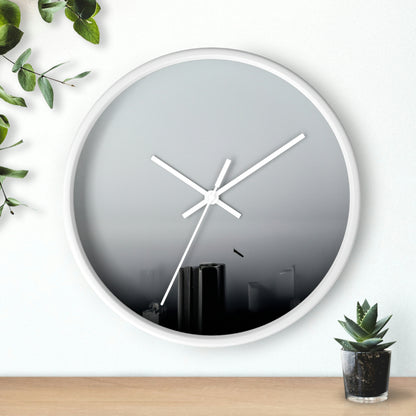 "Ascendiendo a las nubes" - El reloj de pared alienígena