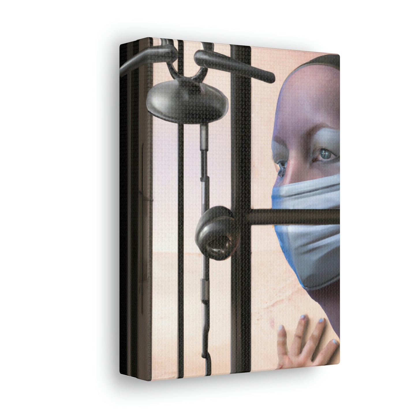 "Locked In: A Surrealist Interpretation of the Global Pandemic" - The Alien Canva