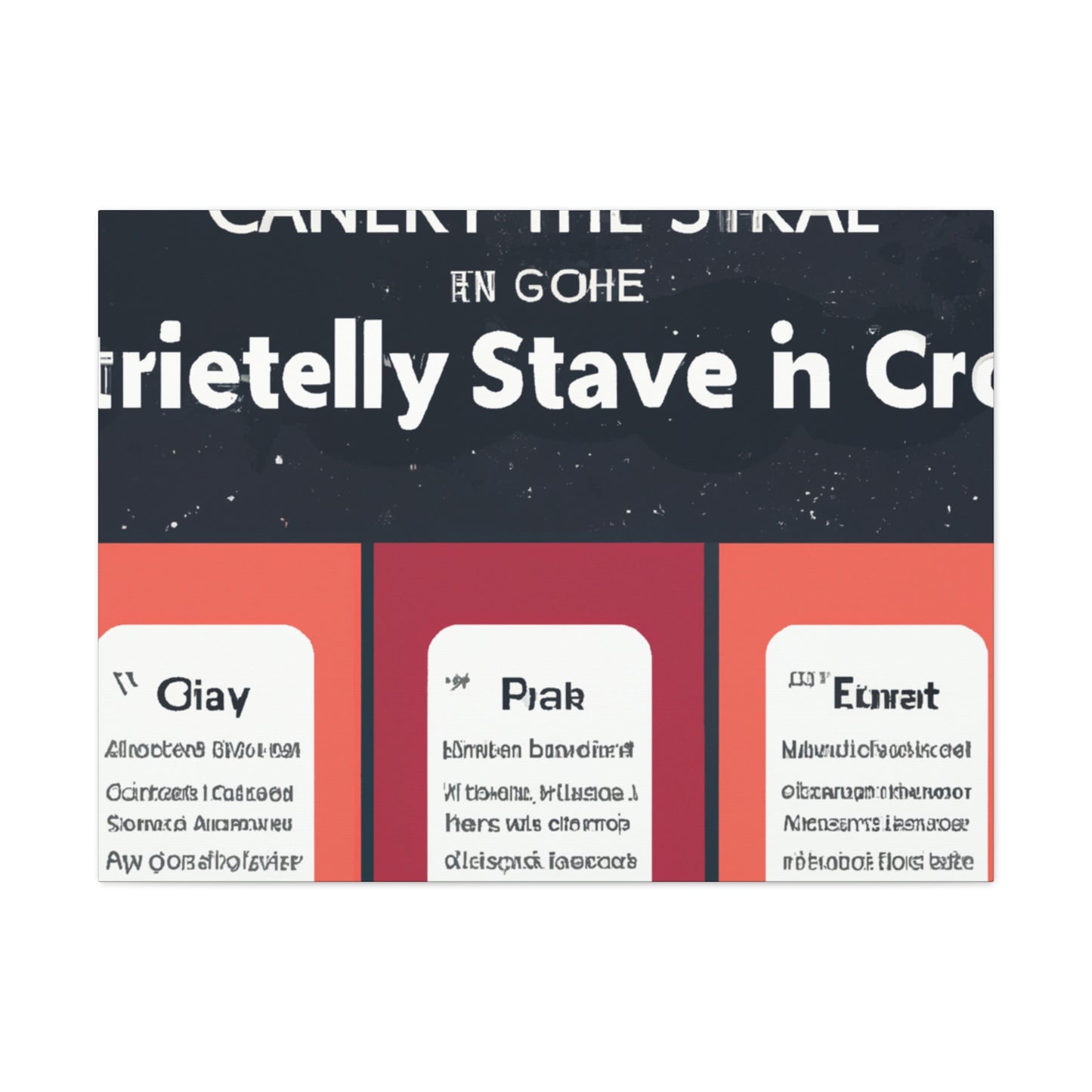 The Artist Name: Canva Success Story Creator - Canvas