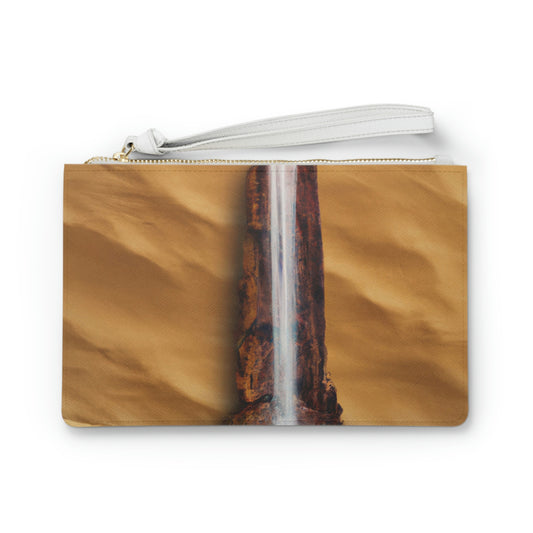 "Cascada solitaria en un desierto desolado" - The Alien Clutch Bag